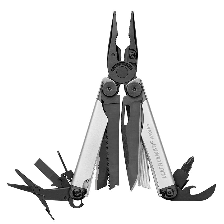 Pince Wave+ 18 fonctions Leatherman | Black et Siver