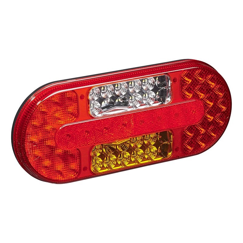 Feu arrière 6 fonctions 323x134mm 54LED gauche