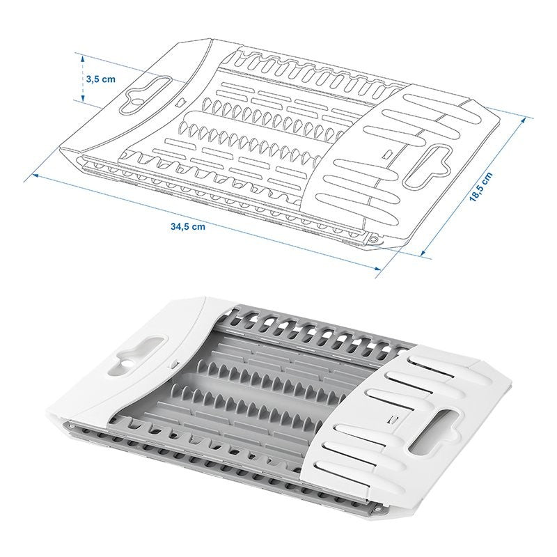 Egouttoir pliable plastique