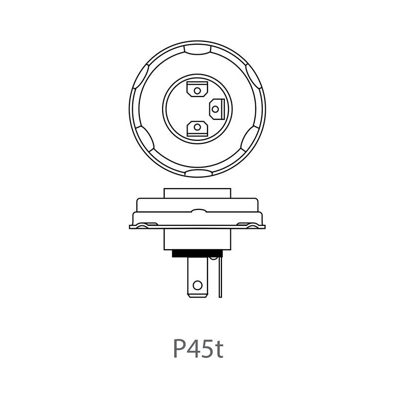 Lampe de voiture 12V 45/40W P45t dans boîte