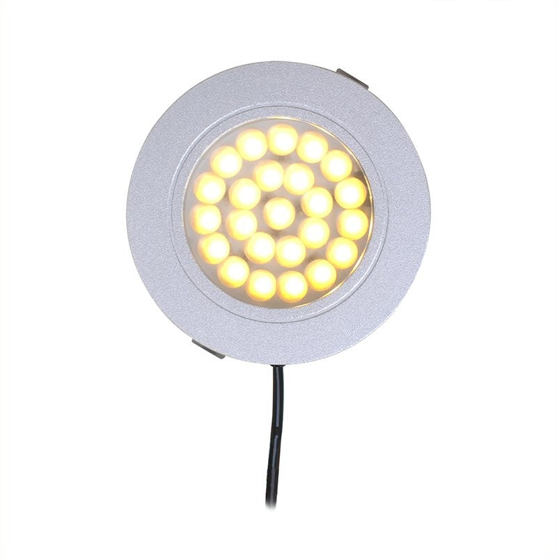 Spot encastrable 24-leds 12V 220lm Ø65x11mm