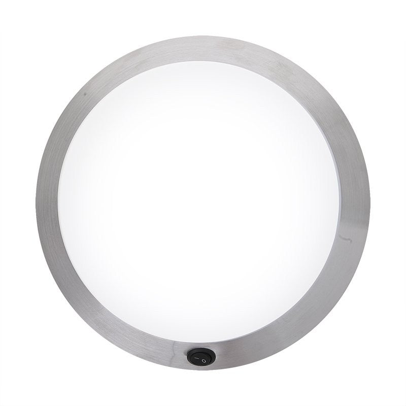 Plafonnier / luminaire de surface 24-leds 12V 590lm Ø280x85mm