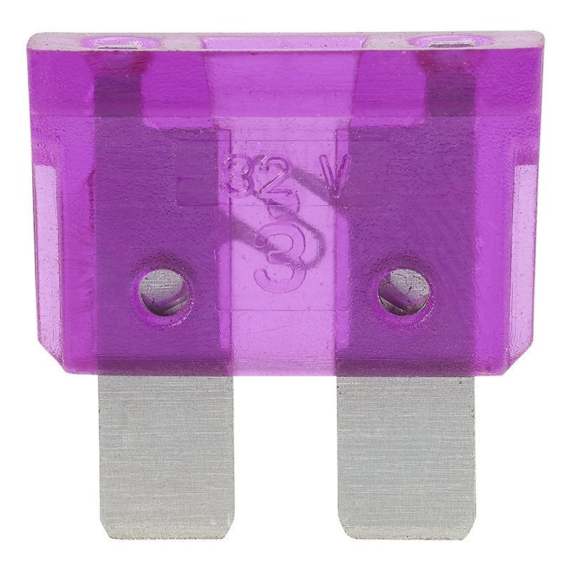 Fusibles standard 3A violet 6 pièces dans blister