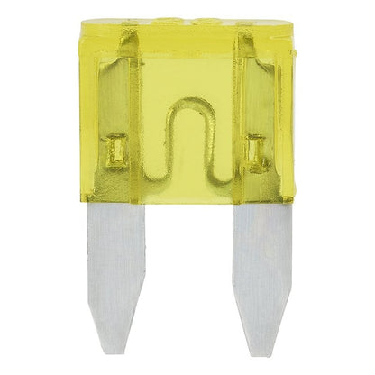 Fusibles mini 20A jaune 6 pièces dans blister