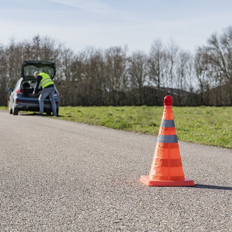 Cône de sécurité rétractable