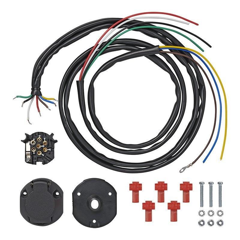 Faisceau d´attelage 7-pôles PVC + 1,50M câble