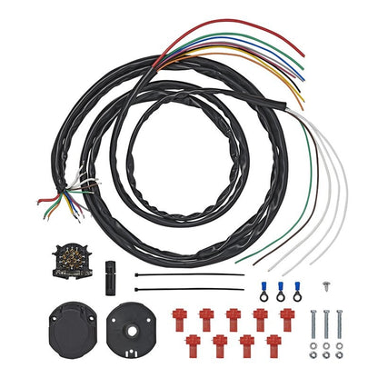 Faisceau d´attelage 13-pôles PVC type Jaeger + 1,50M câble