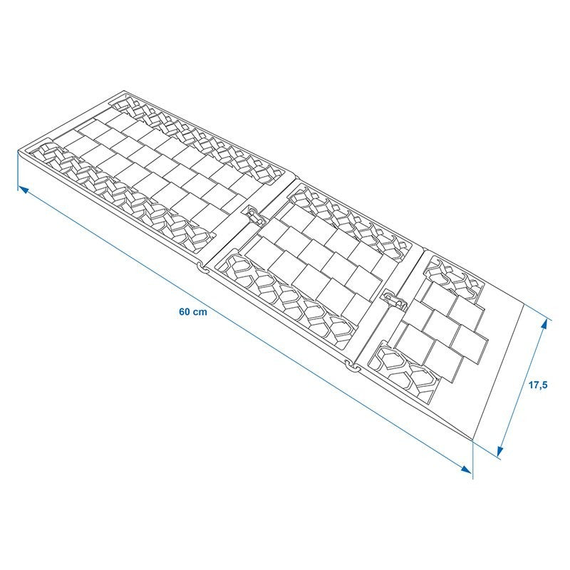 Plaques de désensablages pliable - jeu de 2 pièces