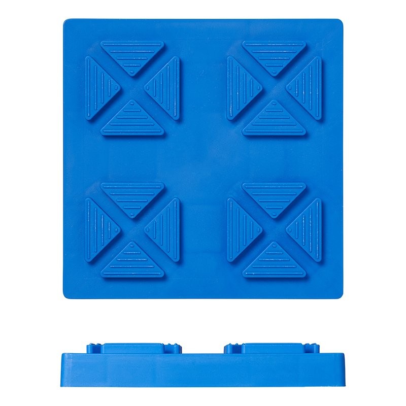 Plaquettes de stabilisation empilable 21x21x3,3cm - jeu de 4 pièces