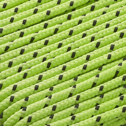 Corde d'haubanage fluorescent 4mm x 20m sur dérouleur