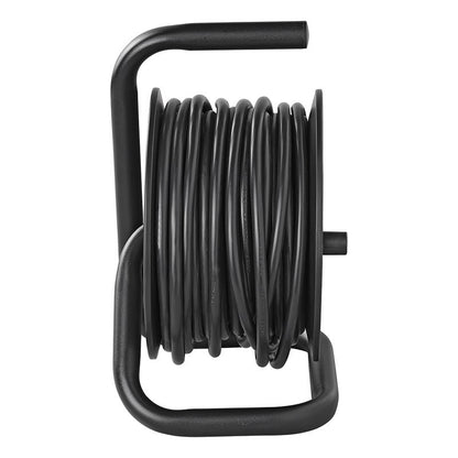 Enrouleur électrique Schuko quadruple prise 15M 3x1,5mm² VV