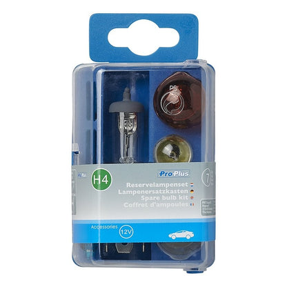 Coffret d'ampoules H4 7-pièces (21W orange)