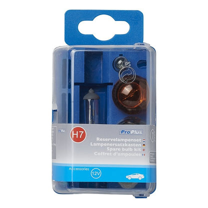 Coffret d'ampoules H7 7-pièces (21W orange)