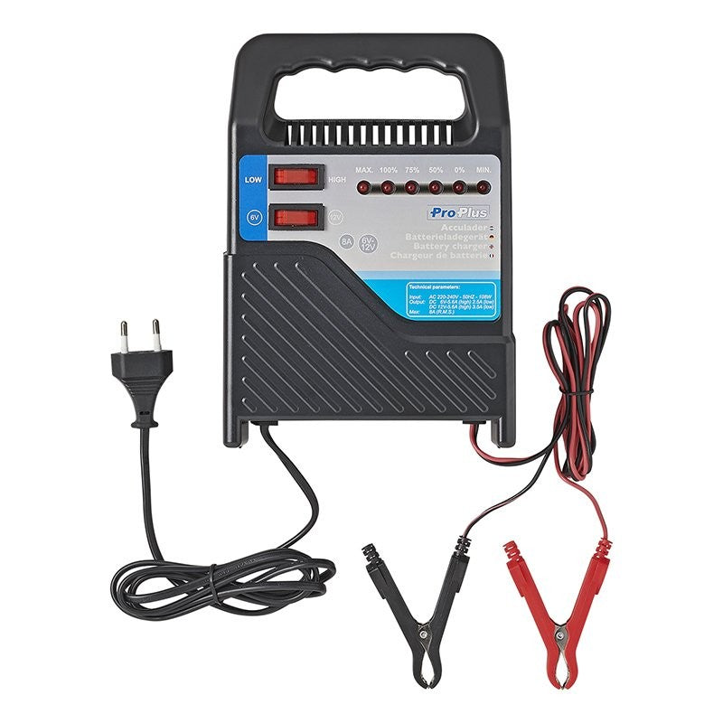 Chargeur de batterie 6V/12V 8Amp.