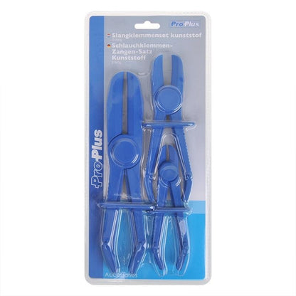 Set de pinces de serrage plastique pour tuyaux 3 pièces