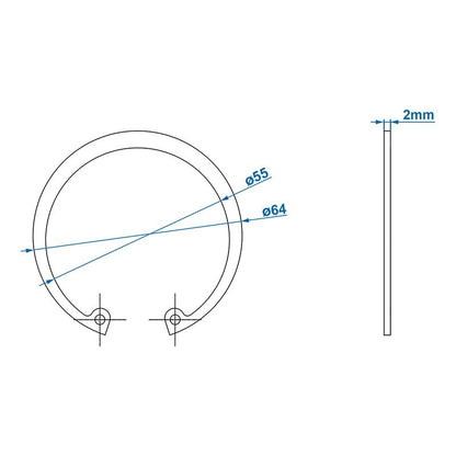 Circlip Ø60mm