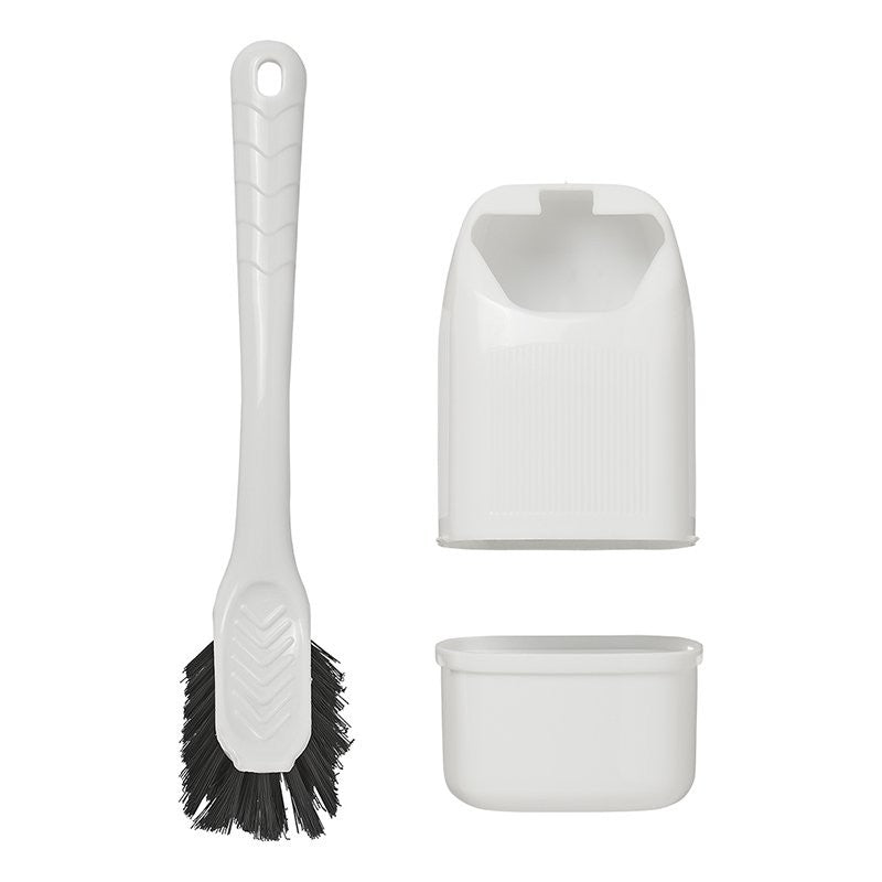 Brosse de toilette compacte