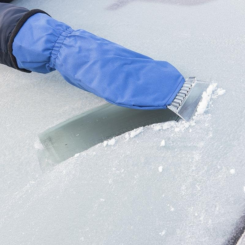 Grattoir à glace avec gant Fleece