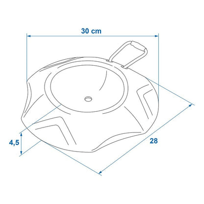 Cale de roue pour roue jockey