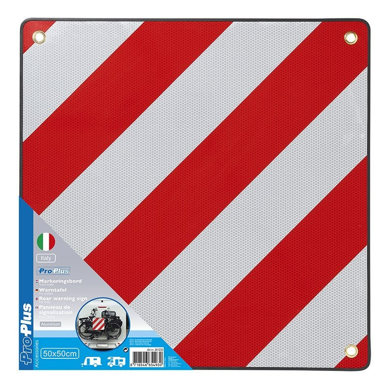 Panneau de signalisation aluminium 50x50cm pour Italie