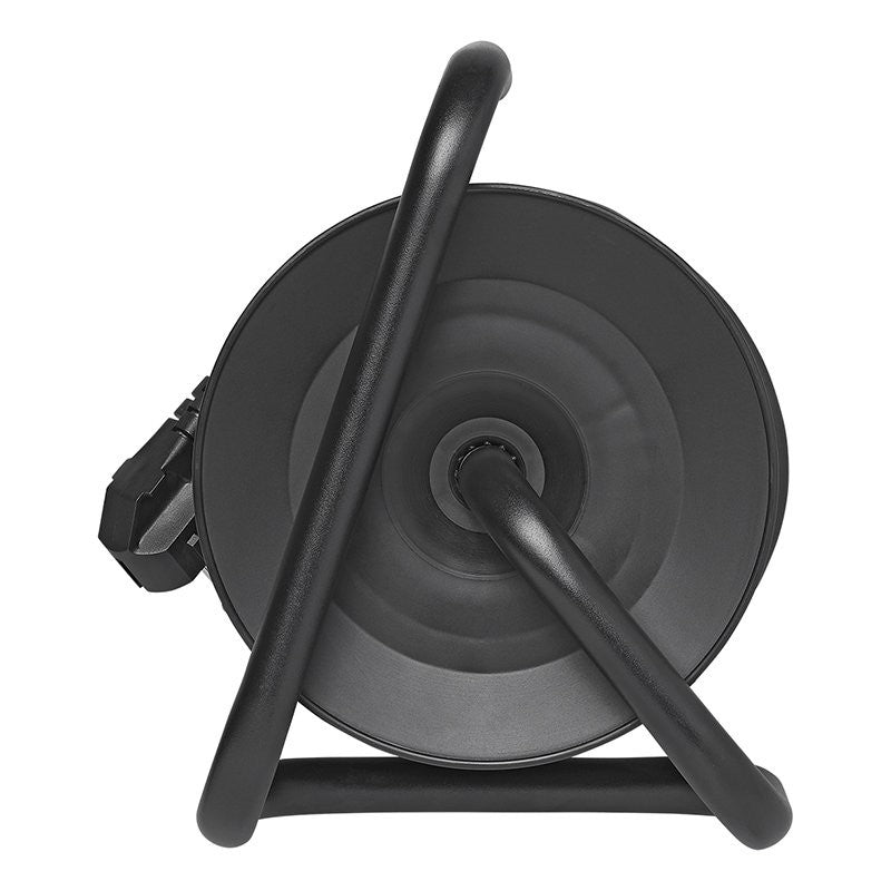 Enrouleur électrique Schuko quadruple prise 15M 3x1,5mm² VV