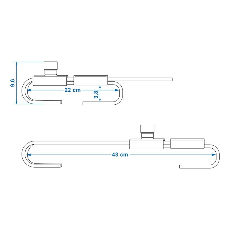 Serrure de camion et conteneur adjustable