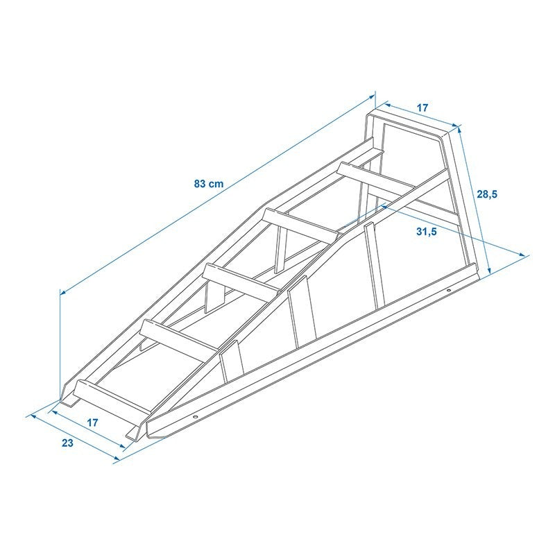 Rampes de levage acier 1000 kg