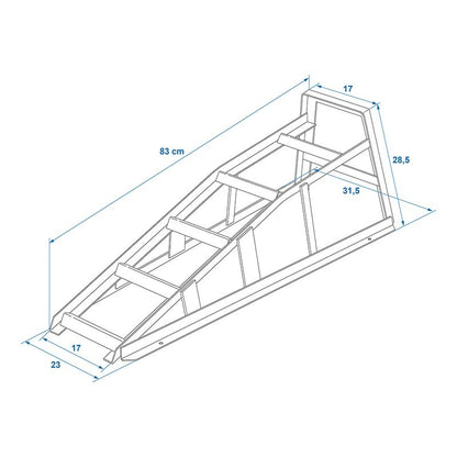 Rampes de levage acier 1000 kg