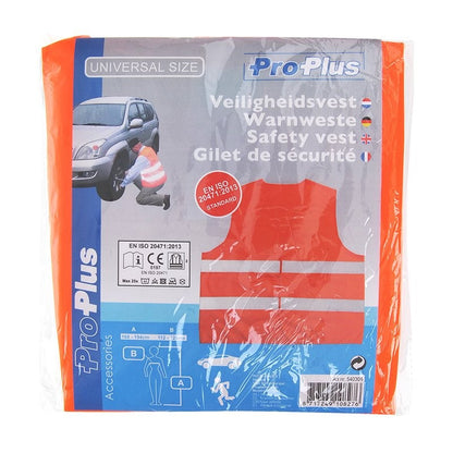 Gilet de sécurité orange