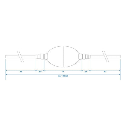 Pompe à siphon avec tuyau