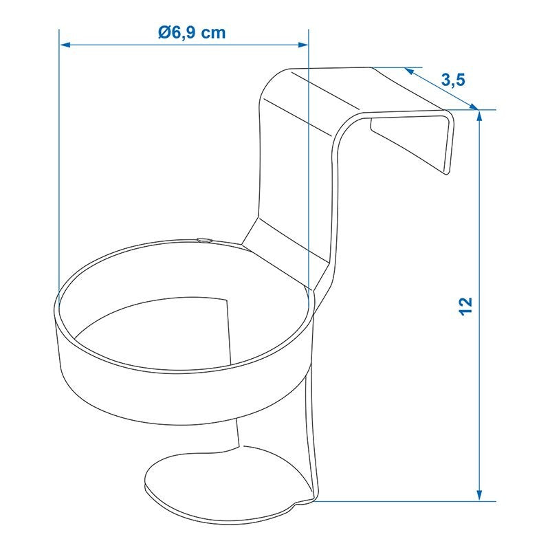 Porte-gobelets - jeu de 2 pièces