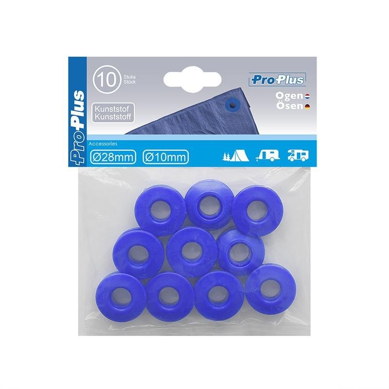 Oeillets plastique 10 pieces