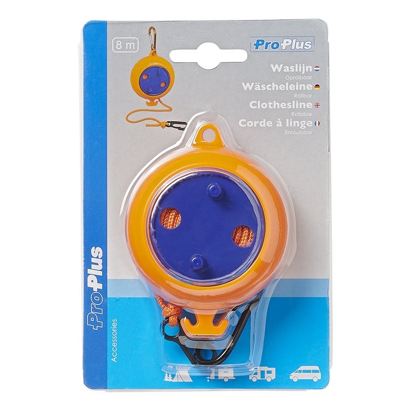 Corde à linge enroulable 8M