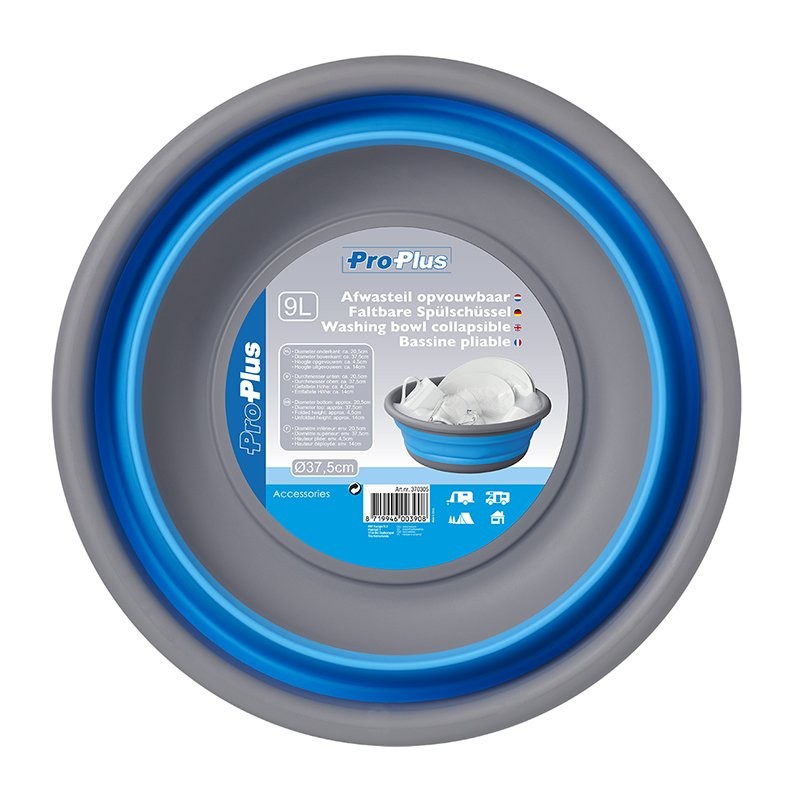 Bassine pliable ronde 9L