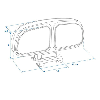 Rétroviseur d'angle mort Duo