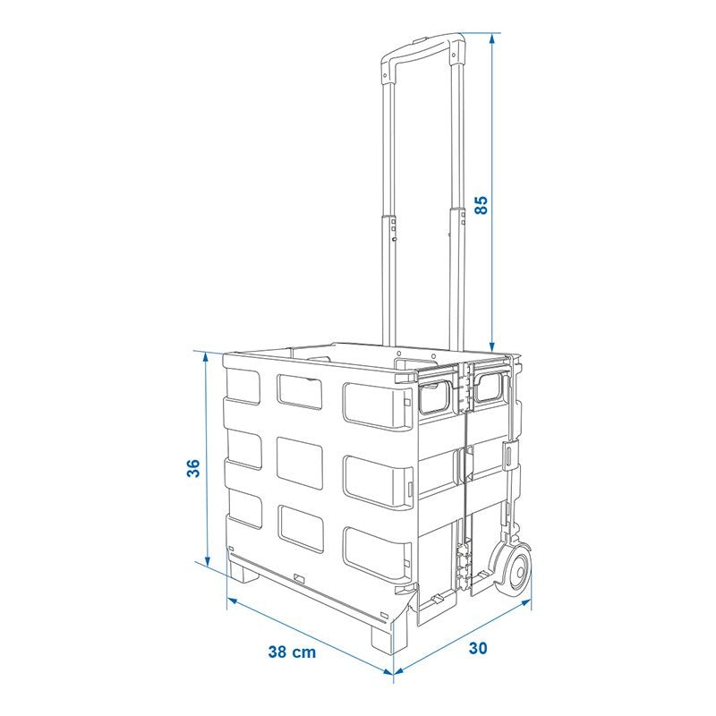 Chariot caisse pliant 25kg