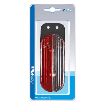 Feu de gabarit LED rouge/blanc gauche droite