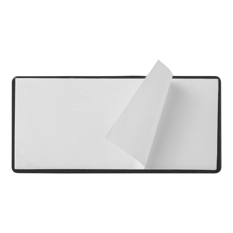 Réflecteur blanc 85x39mm adhésif avec plaque de base