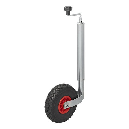 Roue jockey 48mm jante plastique avec pneu d'aire 260x85mm