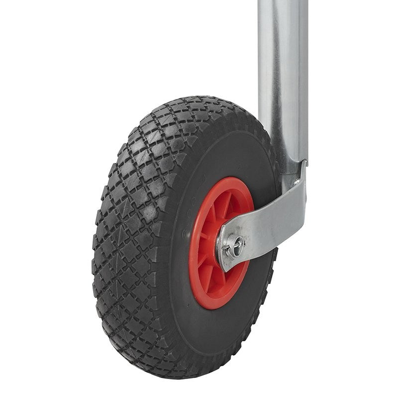 Roue jockey 48mm jante plastique avec pneu d'aire 260x85mm