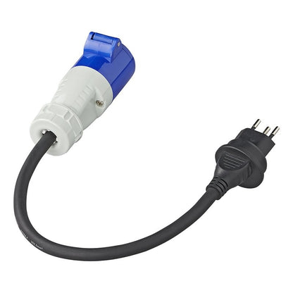 Câble adaptateur 40cm 3x1,5mm² fiche Suisse vers prise CEE
