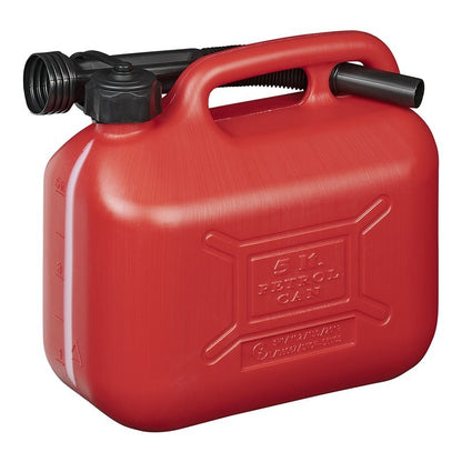 Jerrycan 5L plastique noir UN-approuvé