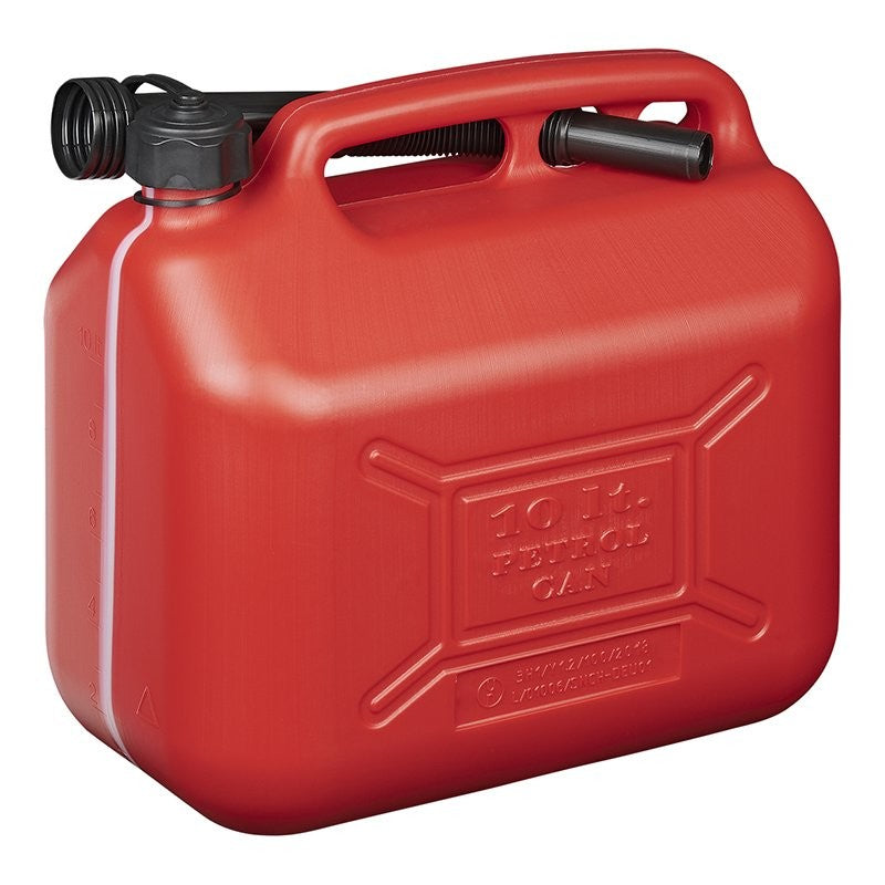 Jerrycan 10L plastique noir UN-approuvé