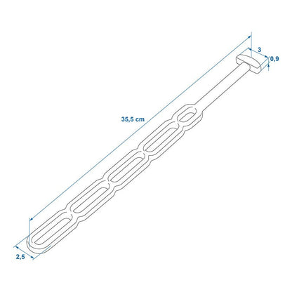 Tendeur en caoutchouc réglable 285mm