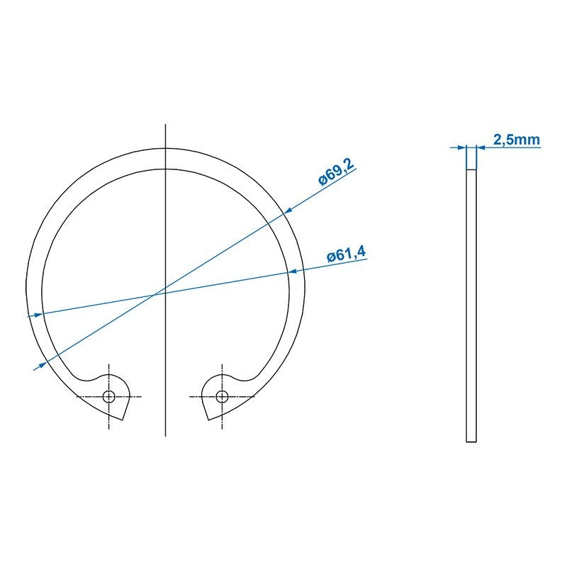 Circlip Ø60mm