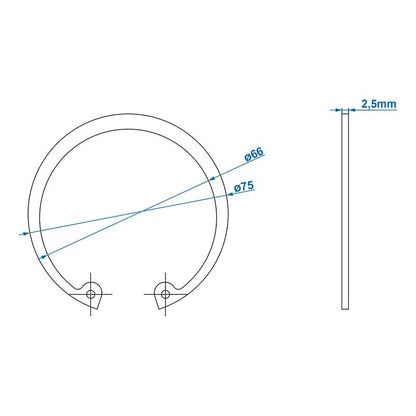 Circlip Ø60mm