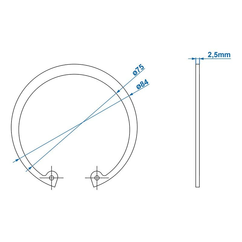 Circlip Ø60mm