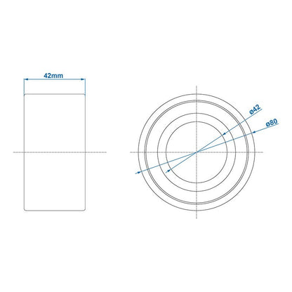 Roulement compact 34/64x37mm universel