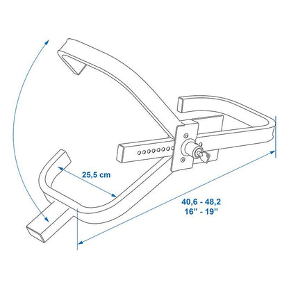 Sabot de roue 13 - 16 pouces