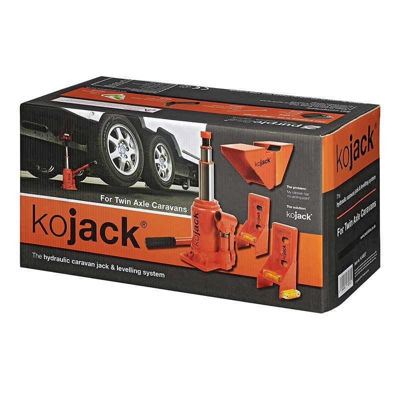 KoJack cric hydraulique caravane avec niveau à bulle